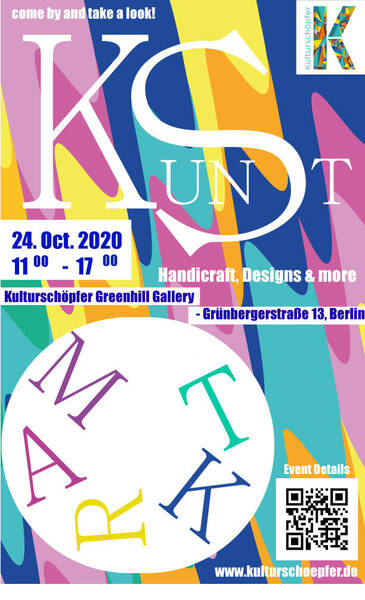 KS Kunstmarkt: Handicraft, Designs & more - 24.10.2020 11:00-17:00