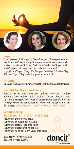 Yoga - Schnuppertag