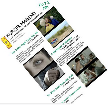 Kurzfilmabend mit anschließendem Gespräch mit den Filmemacherinnen