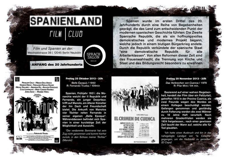 Spanische Filmreihe - Spanien-Filmclub