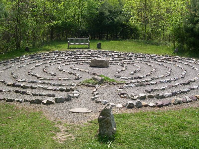 Labyrinth auf dem Tempelhofer Feld