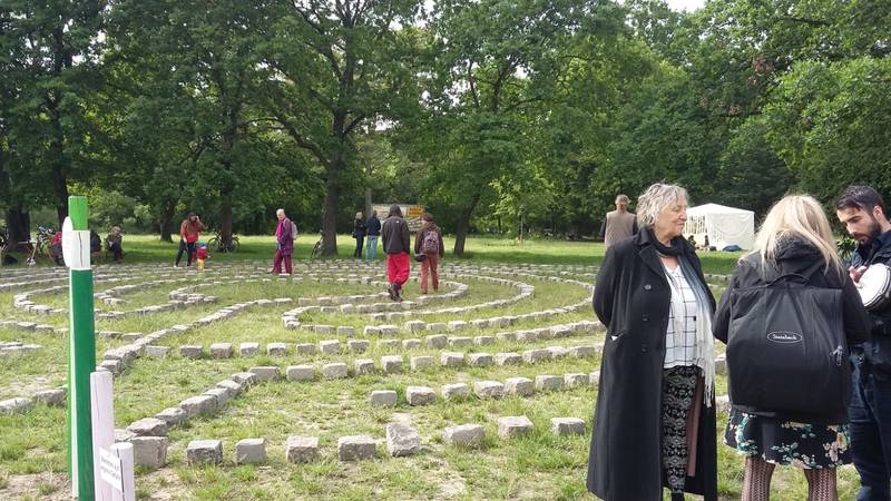 Ellen Essers Labyrinth in der Hasenheide