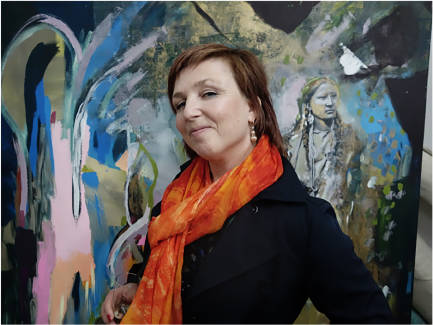VERNISSAGE Zsuzsa Klemm: XIRTAM - in der Galerie KungerKiez