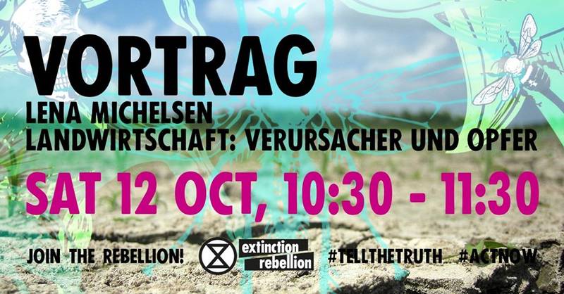 Extinction Rebellion Klimacamp! Bürger*innenversammlung mit Lena Michelsen 