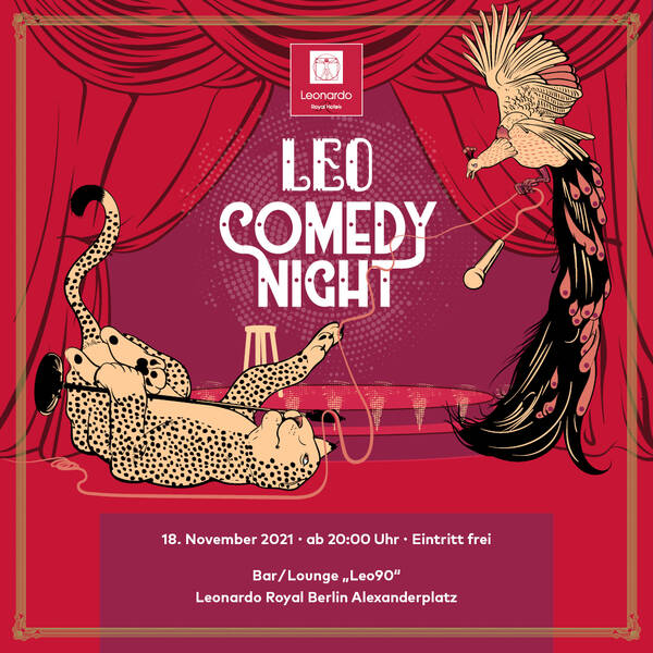 STAND UP COMEDY - LEO COMEDY NIGHT - im Leonardo Royal Berlin