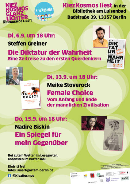 Lesung mit Steffen Greiner „Die Diktatur der Wahrheit: Eine Zeitreise zu den ersten Querdenkern“ 