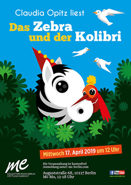 Kinderlesung “Das Zebra und der Kolibri” mit Claudia Opitz und Sebastian Köpcke 