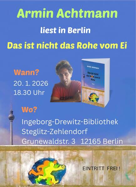 Lesung in der Ingeborg-Drewitz-Bibliothek