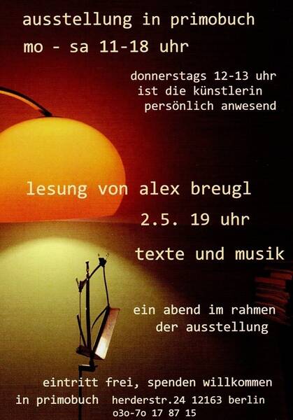 lesung mit alex breugl und Musik