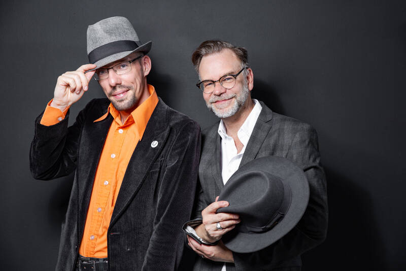 "Wortgewandt im Wortgewand" - Lesung trifft Impro mit Dirk Lausch & Thomas Jäkel