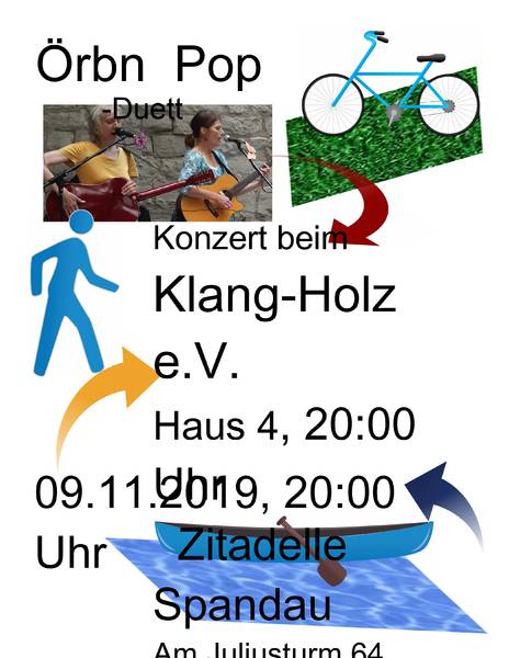 Örbn Pop Duett Live im Klang-Holz e.V.