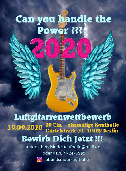 Luftgitarrenwettbewerb 2020 