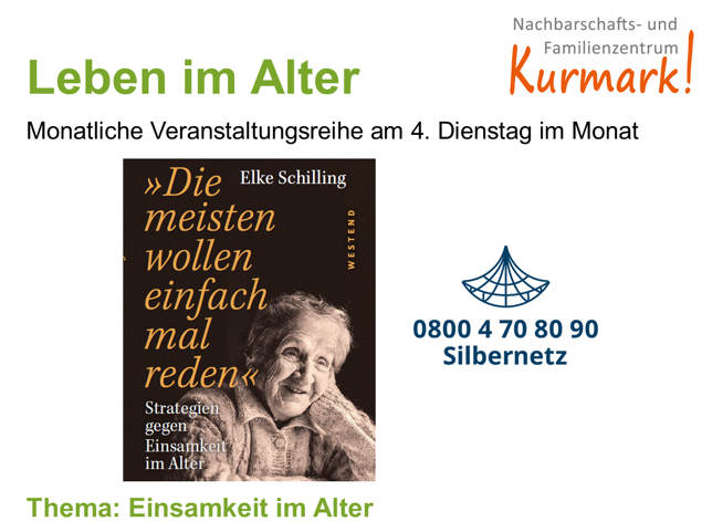 Leben im Alter: Einsamkeit im Alter 