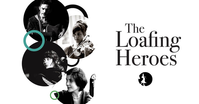 The Loafing Heroes live in der Blume