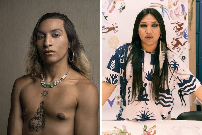 Performance: La Chola Poblete und Lola Bhajan