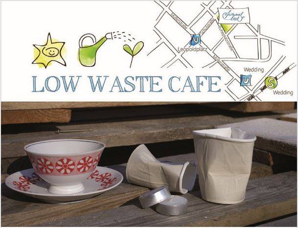 Low Waste Auststellung mit kostenlosem Essen - im interkurlturellen Gemeinschaftsgarten himmelbeet