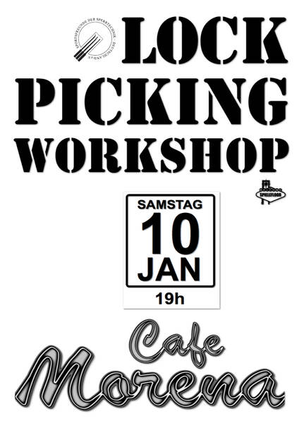 Lock Picking Workshop - Café Morena Wedding