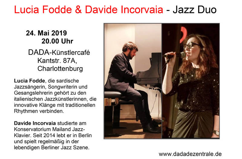 Davide Incorvaia (piano) & Lucia Fodde (vocals) - Jazz-Duo