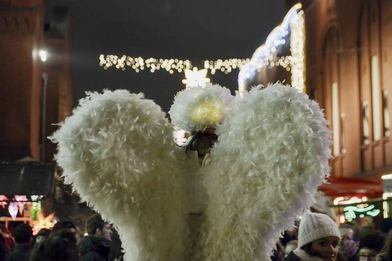 Das kleine Gespenst sucht Weihnachten auf dem Lucia Weihnachtsmarkt