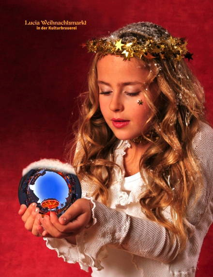 Kinderprogramm beim Lucia Weihnachtsmarkt in der Kulturbrauerei/ Alte Kantine