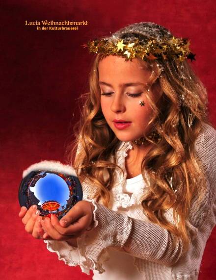 Kinderprogramm beim Lucia Weihnachtsmarkt in der Kulturbrauerei/ Alte Kantine