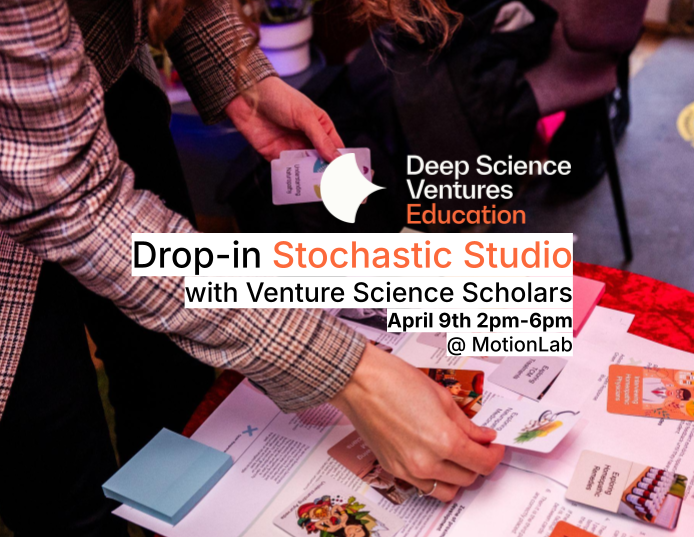 Drop-in Stochastic Studio with Venture Scientists