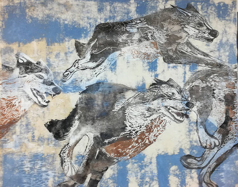 Welcome to exhibition: 23.11.-3.12.2021 Under the Polaris - Maritta Meckelborg