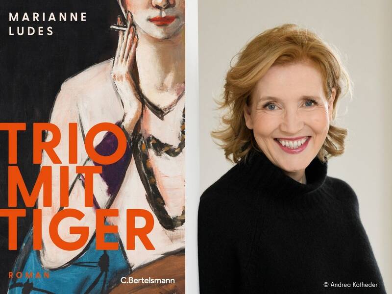 Lesezeichen – Literatur live in Tegel | Lesung & Gespräch mit Marianne Ludes: „Trio mit Tiger“