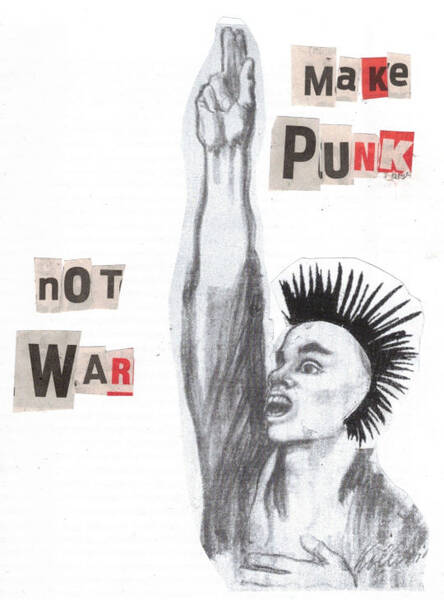 "Make Punk not War" - Lesung im RegenbogenCafé