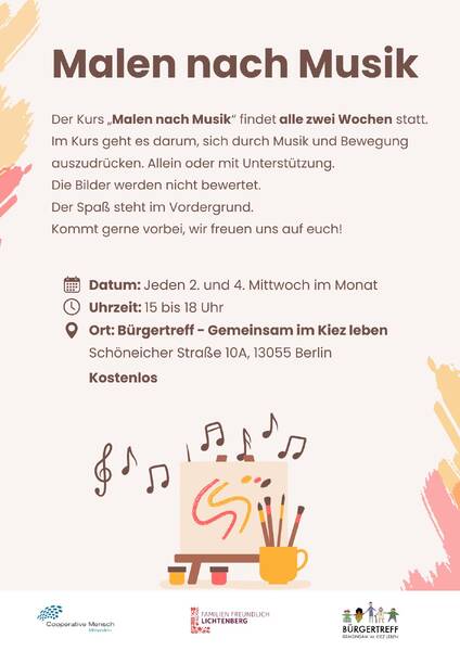 Malen nach Musik 