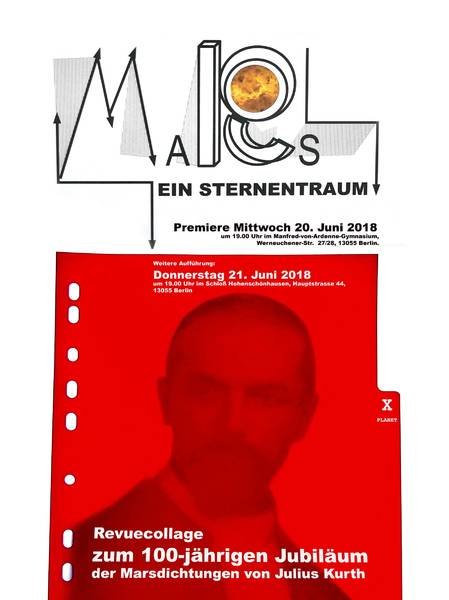 Mars - ein Sternentraum - Revuecollage
