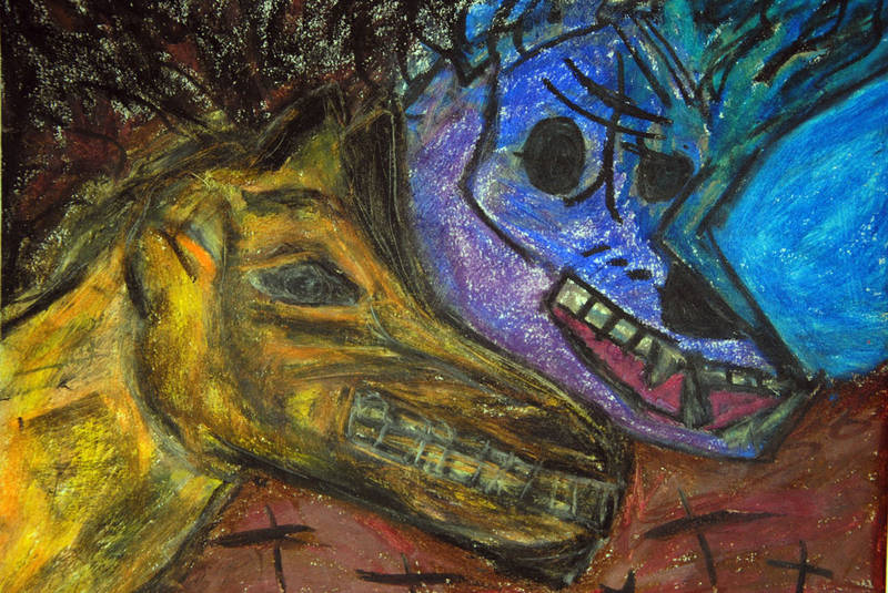 Matatena - Ausstellung von Mario Vazquez in der Nachbarschaftsgalerie der KungerKiezInitiative e. V.