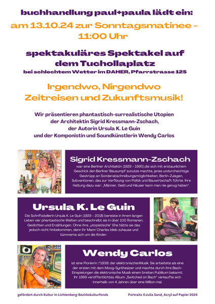 Irgendwo, Nirgendwo – Zeitreisen und Zukunftsmusik