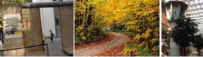 Spaziergang entlang der ehemaligen Mauer - mit "Raum-Kultur"