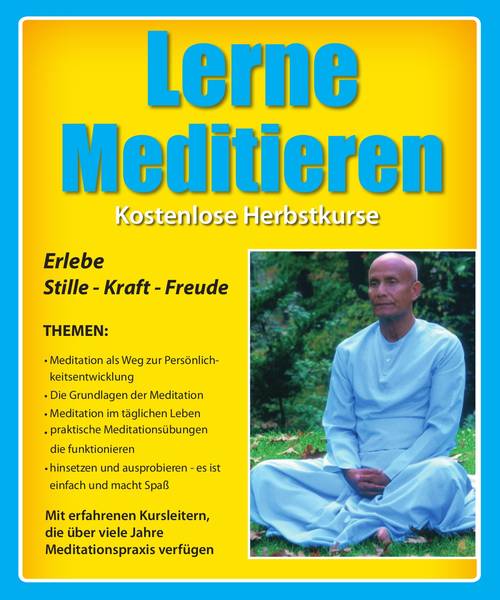 Lerne Meditieren - Meditationsabende