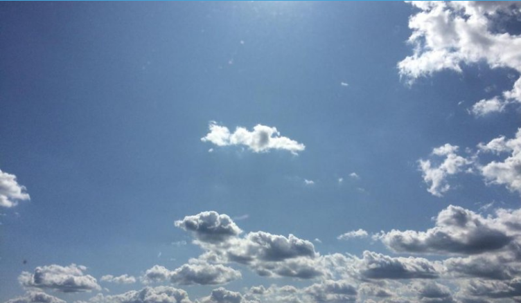 Meditationstag Wolken sind nicht der Himmel