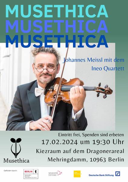  Kostenfreies Konzert mit dem Ineo Quartet aus Österreich 