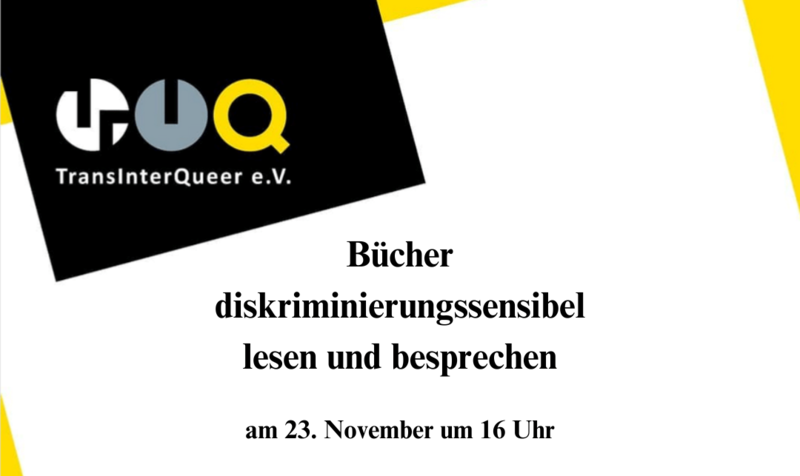 Bücher diskriminierungssensibel lesen und besprechen