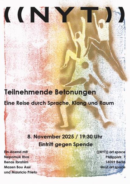 Teilnehmende Betonungen- Eine Reise durch Sprache, Klang und Raum