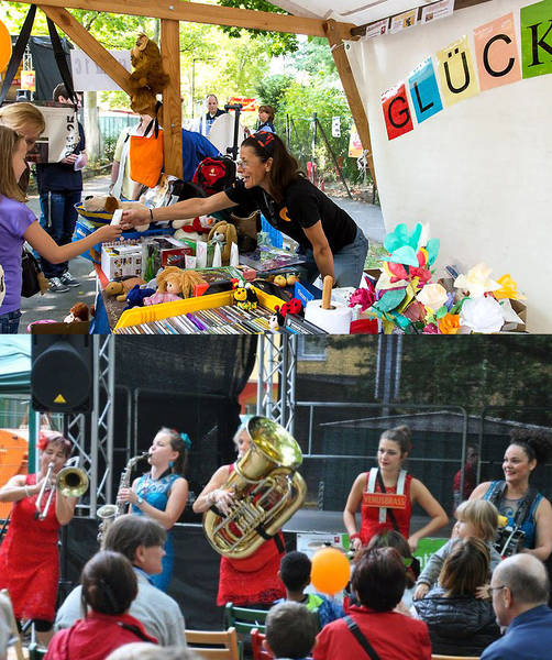 Traditionelles Mittelstraßenfest mit Live-Musik in Steglitz