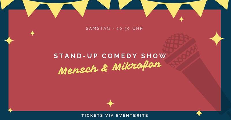 Stand-up Comedy • F-Hain • 20:30 Uhr Mensch & Mikrofon: Die Comedy-Show