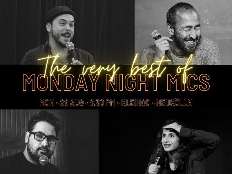 The very best of Monday Night Mics – English Comedy Show