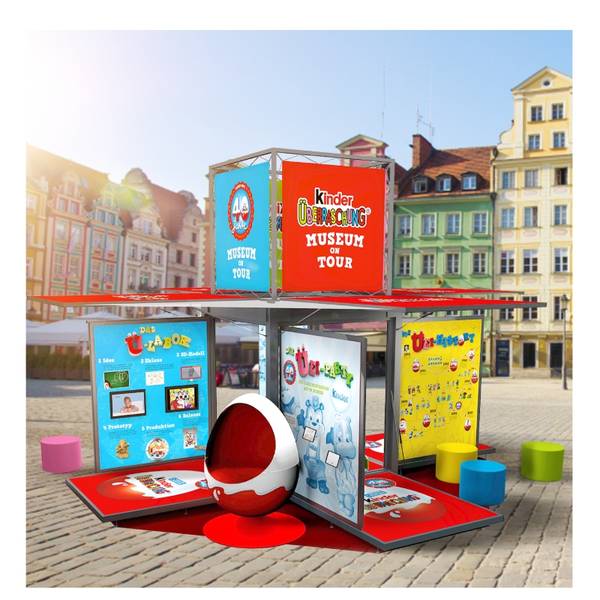 Ü-Ei-Museum am Potsdamer Platz mit Kinder-Überraschungen