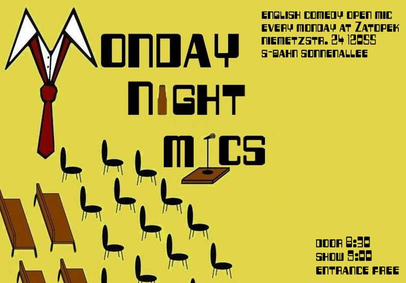 Monday Night Mics (free english comedy)
