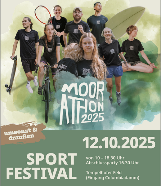 Moorathon 2025 Finale Umsonst&draußen! Sport&Party