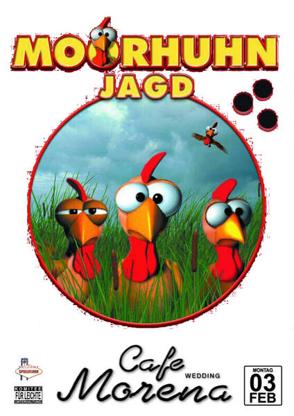 Klub Game Liga - Moorhuhnschießen  - Wedding, Café Morena