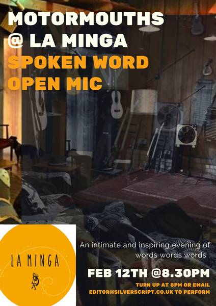 MotorMouths @La Minga (open mic spoken word)