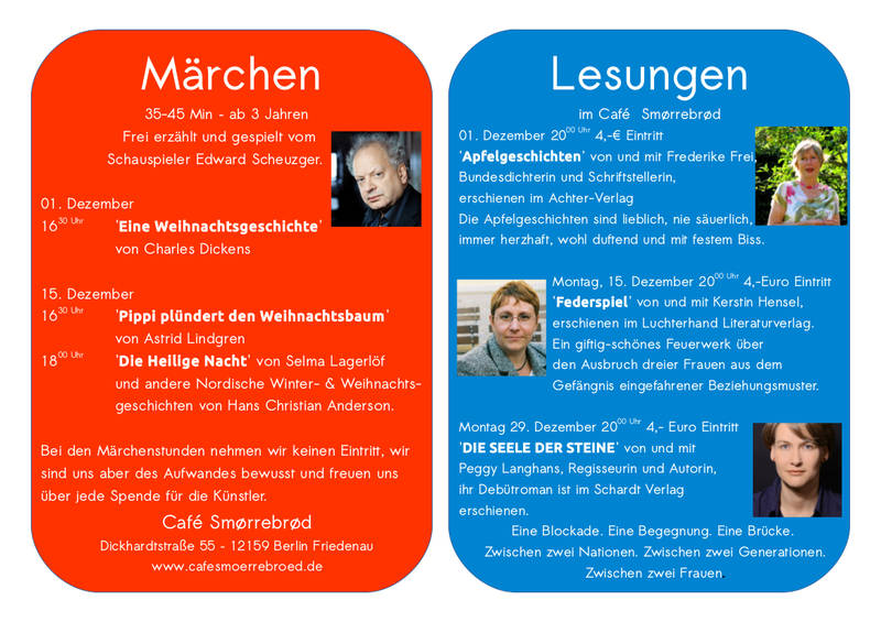 Märchen Stunde & Lesung - Weihnachtsgeschichte & Apfelgeschichten