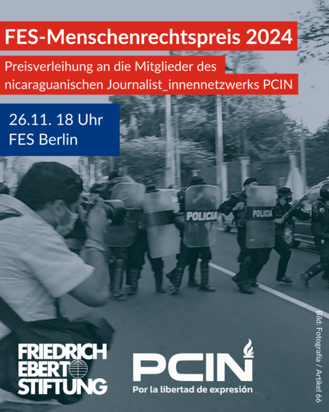 Verleihung des FES-Menschenrechtspreises 2024