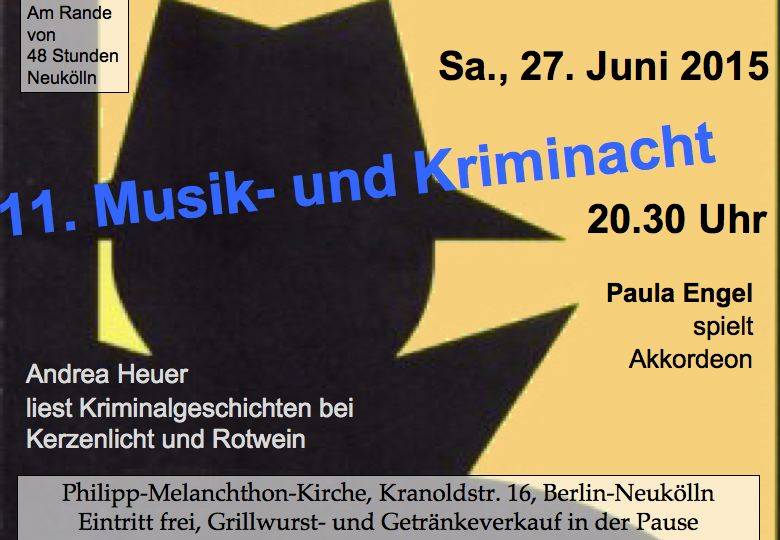 11. Musik- und Kriminacht